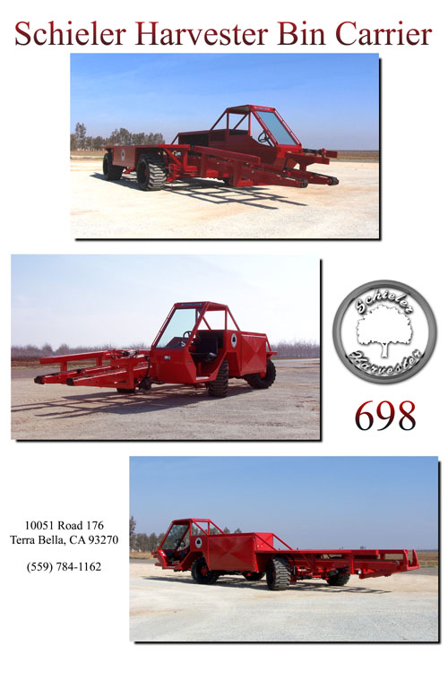 Schieler Harvester Bin Carrier